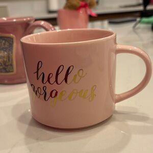 Pink Ceramic Mug - Hello Gorgeous